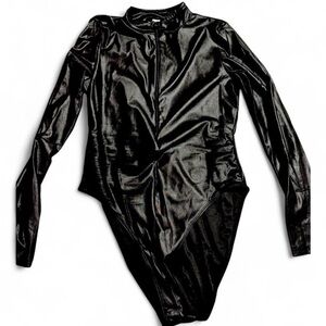 Black Long Sleeve Bodysuit